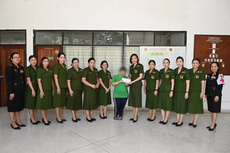 สมาคมแม่บ้านทหารบก สาขา รร.จปร. ร่วมกับแผนกสร้างเสริม รพ.รร.จปร.และกกร.รร.จปร.เข้าเยี่ยมบุตรที่มีความต้องการพิเศษ ในพื้นที่ รร.จปร.